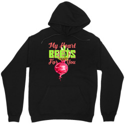 my heart beets for you food puns Unisex Hoodie | Artistshot