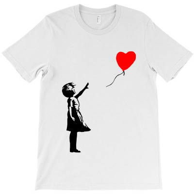 Banksy Girl With Balloon T-shirt Designed By Toweroflandrose