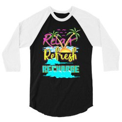 relax refresh recharge 3/4 Sleeve Shirt | Artistshot
