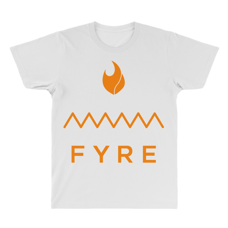 Fyre Orange All Over Men's T-shirt | Artistshot