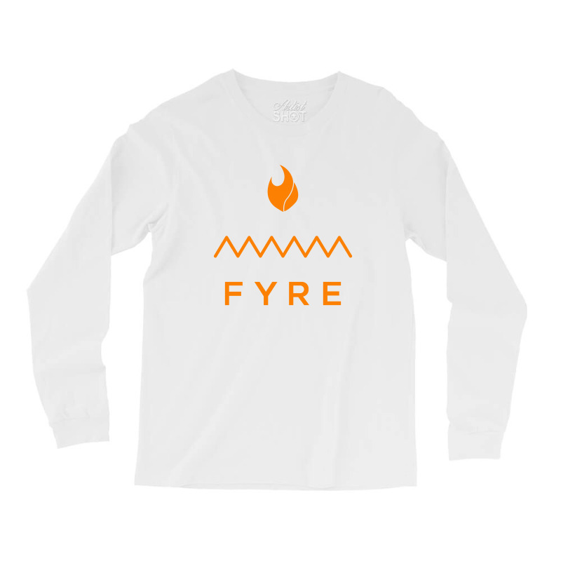 Fyre Orange Long Sleeve Shirts | Artistshot