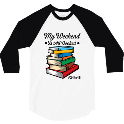 my weekend is all booked for light 3/4 Sleeve Shirt | Artistshot