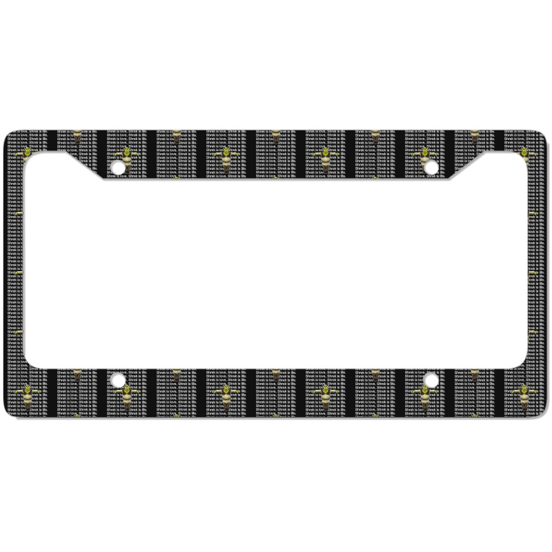 Shrek Is Love Shrek Is Life. License Plate Frame By Cm-arts - Artistshot