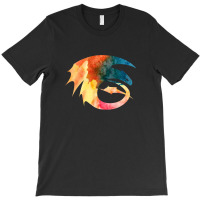 Toothless Watercolor T-shirt | Artistshot