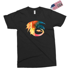 toothless watercolor Exclusive T-shirt | Artistshot