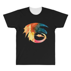 toothless watercolor All Over Men's T-shirt | Artistshot