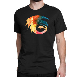 toothless watercolor Classic T-shirt | Artistshot
