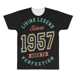 Since 1957 Aged To Perfection All Over Men's T-shirt | Artistshot