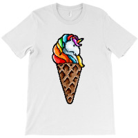 Unicorn Cone T-shirt | Artistshot
