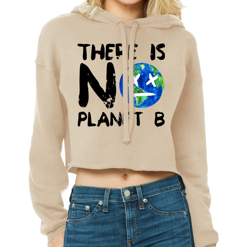 There is no sale planet b crop hoodie