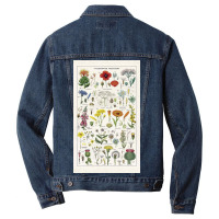 Flower Market Fwild  Tea Towel Cav Men Denim Jacket | Artistshot