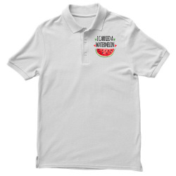 i carried a watermelon for light Men's Polo Shirt | Artistshot