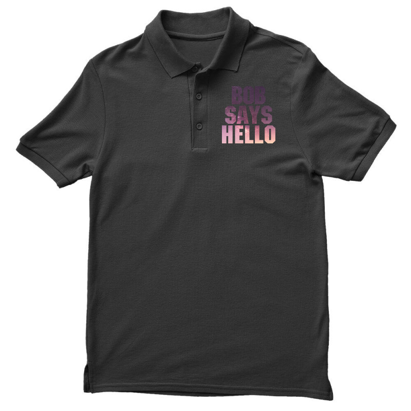 Bob Says Hello Men's Polo Shirt | Artistshot