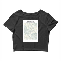 William Morris Marigold Crop Top | Artistshot