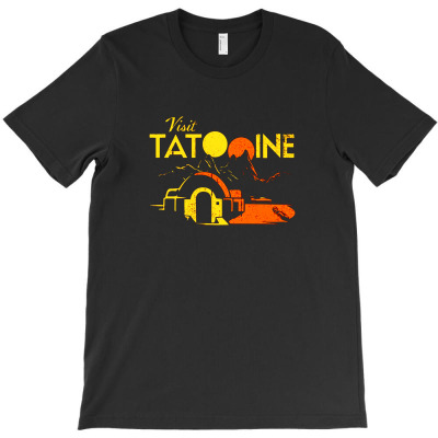 Tatooine T-shirt Designed By Davian