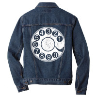 Rotary Dial Phone Landline T Shirt Men Denim Jacket | Artistshot