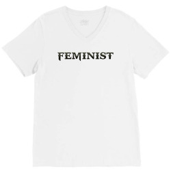 feminist V-Neck Tee | Artistshot
