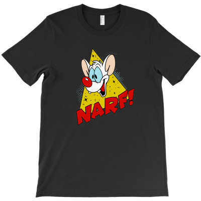 Pinky And The Brain  -narf T-shirt Designed By Davian