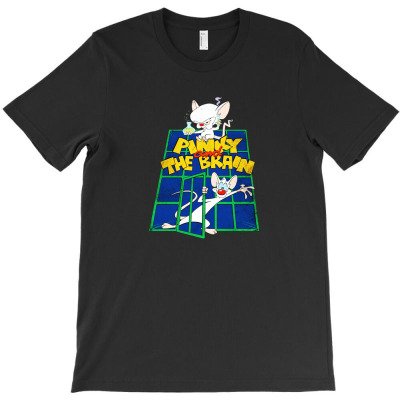Pinky And The Brain Funny T-shirt Designed By Davian