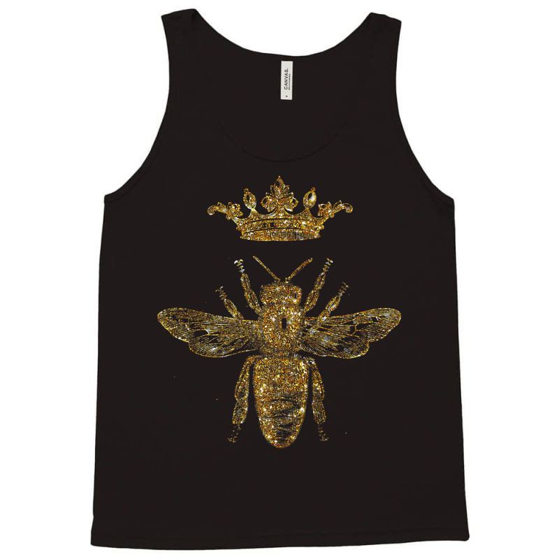 Royal Bee's King Bee Or Queen Bee Crown Tank Top | Artistshot