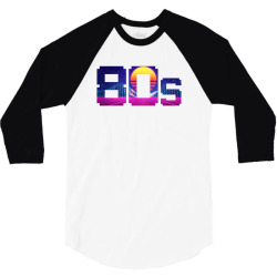 80s vaporwave 3/4 Sleeve Shirt | Artistshot
