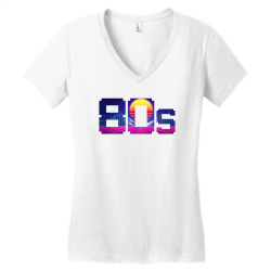 80s vaporwave Women's V-Neck T-Shirt | Artistshot