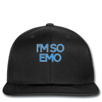 I'm So Emo   Emotional Music Lover Culture Retro Fashion Dj T Shirt Printed Hat | Artistshot