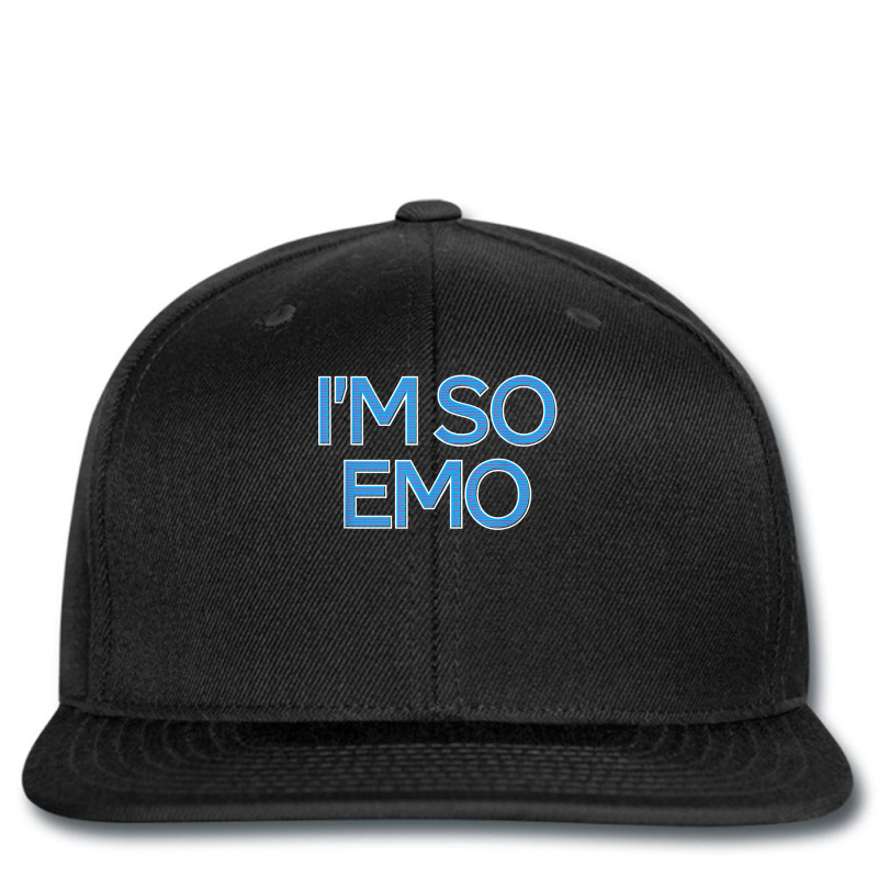 I'm So Emo   Emotional Music Lover Culture Retro Fashion Dj T Shirt Printed hat by efronpngoick3 | Artistshot