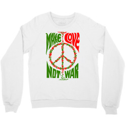 Make Lover Not War Crewneck Sweatshirt | Artistshot