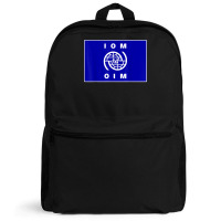 International Organization For Migration (iom) Flag T Shirt Backpack | Artistshot