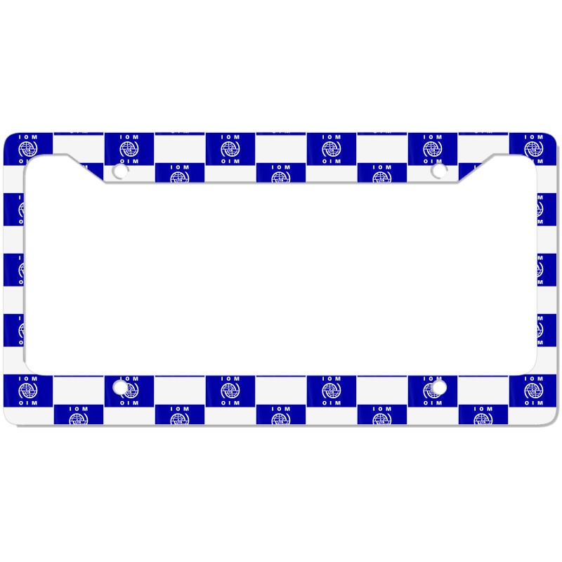 International Organization For Migration (iom) Flag T Shirt License Plate Frame | Artistshot