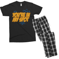 You're In My Spot Men's T-shirt Pajama Set | Artistshot