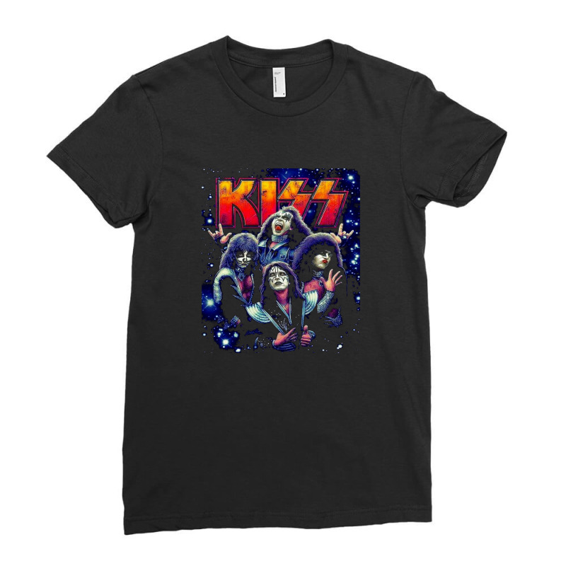 Classic Rock Tour Ladies Fitted T-Shirt by karniagit7 | Artistshot