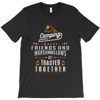 Camping Friends Marshmallov T-shirt | Artistshot