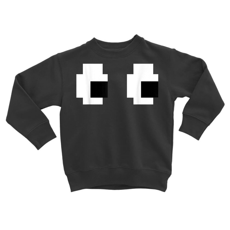 Retro Arcade Game Ghost 80s 8 Bit Halloween Group Costume T Shirt Toddler Sweatshirt by efronpngoick3 | Artistshot