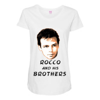 Rocco And His Brothers Drama Maternity Scoop Neck T-shirt | Artistshot