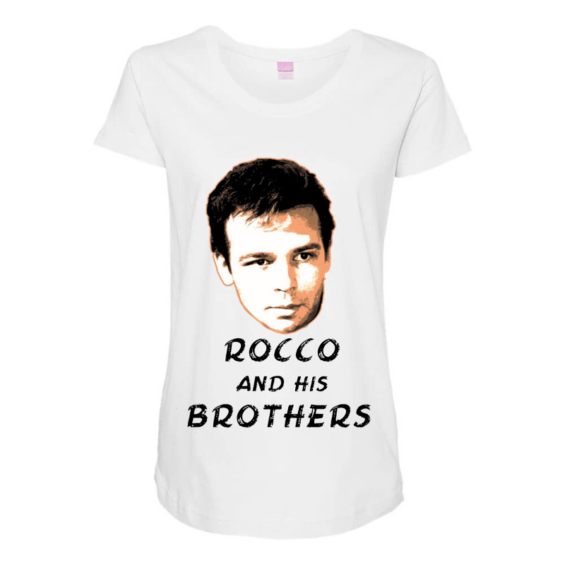 Rocco And His Brothers Drama Maternity Scoop Neck T-shirt by Irjen | Artistshot