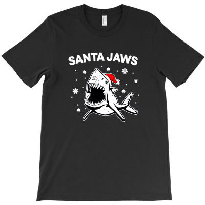Santa Fish Funny Merry Christmas T-shirt Designed By Siti