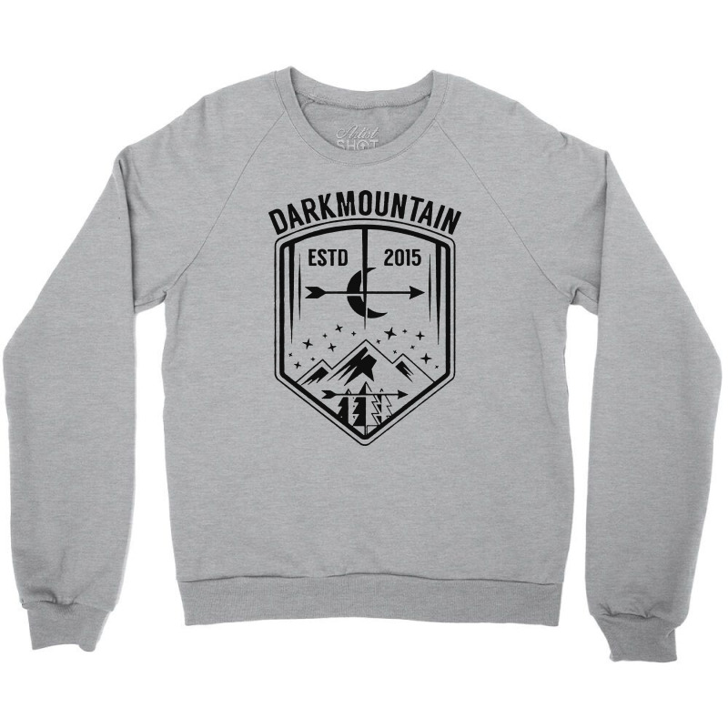 Dark Mountain Crewneck Sweatshirt | Artistshot