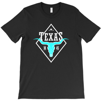 Texas State Logo T-shirt Designed By Siti