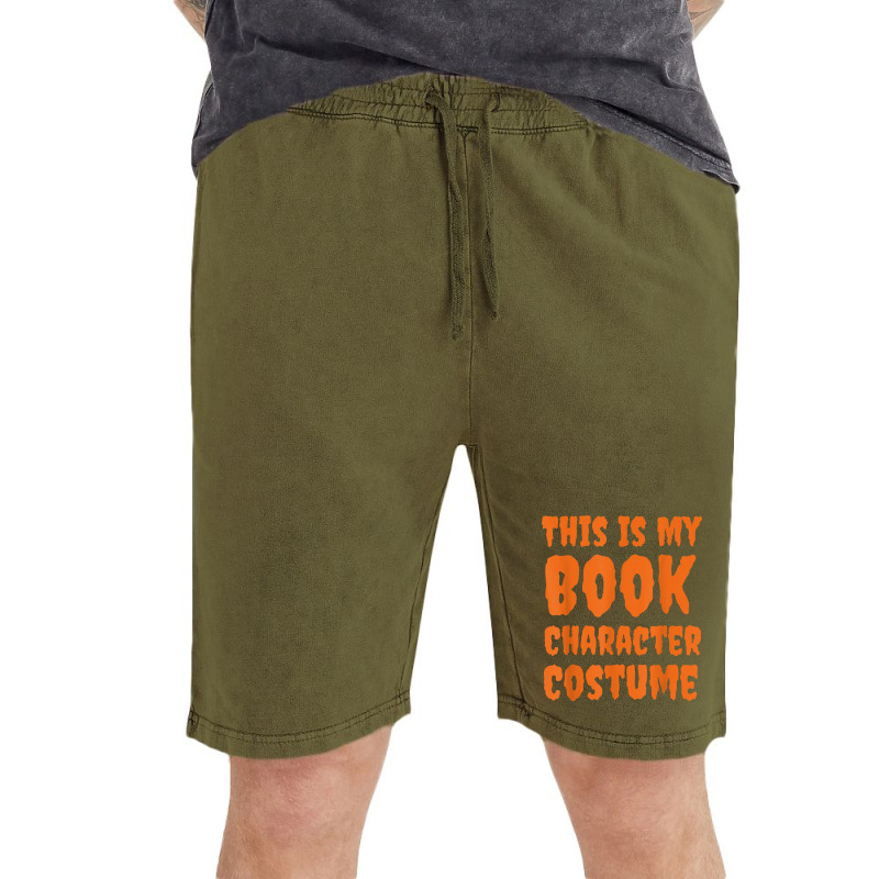 This Is My Book Character Costume Funny Halloween Book Lover T Shirt Vintage Short | Artistshot