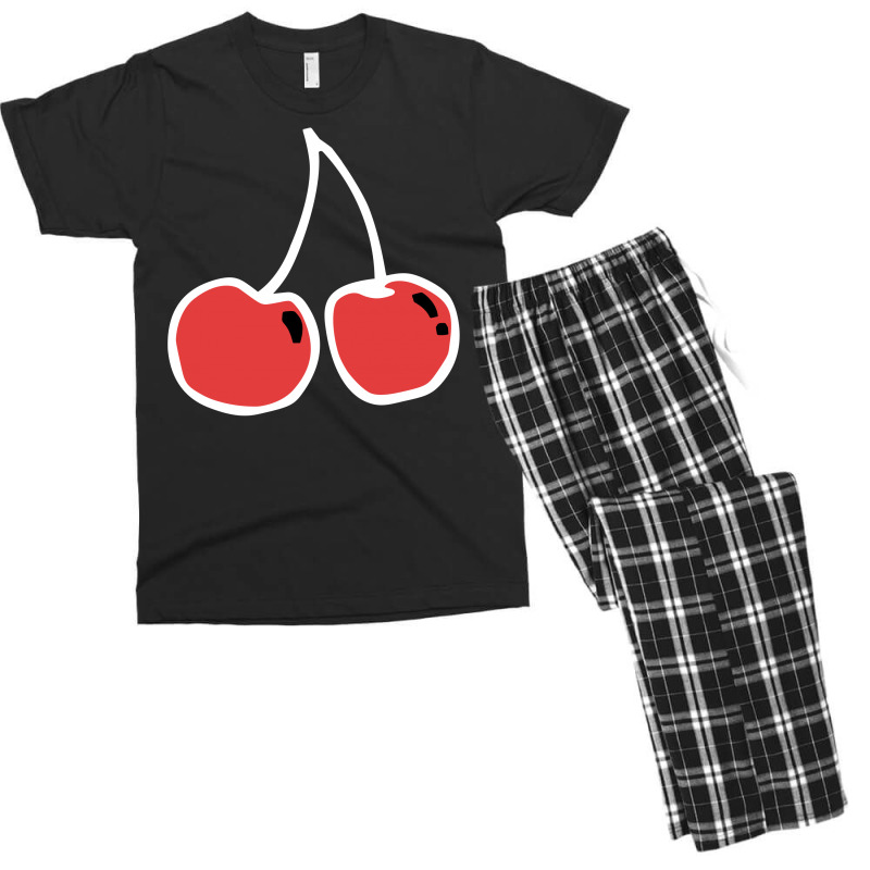 Dangling Cherries Justice Dance Men's T-shirt Pajama Set | Artistshot