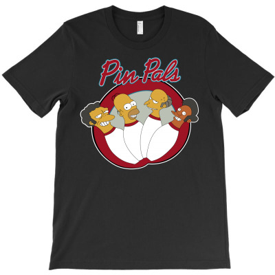 Bowling Pin Pals T-shirt Designed By Antoni Yahya