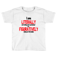 Correcting Grammar Toddler T-shirt | Artistshot