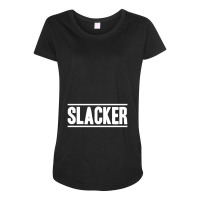 Slacker Maternity Scoop Neck T-shirt | Artistshot