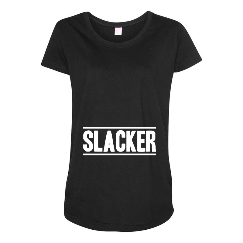 Slacker Maternity Scoop Neck T-shirt by bungadaun | Artistshot