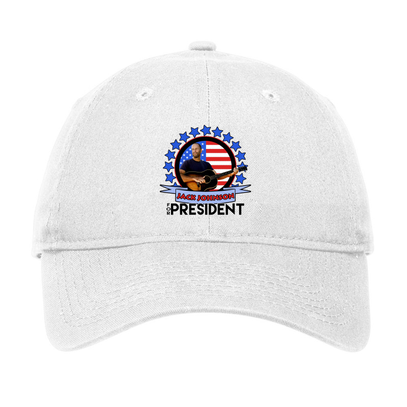 Jack Johnson For President 2020 Adjustable Cap by sabrinajohnie | Artistshot