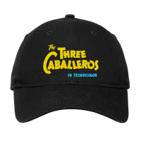 The Three Caballeros Title Card Adjustable Cap | Artistshot