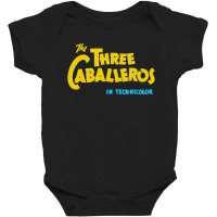 The Three Caballeros Title Card Baby Bodysuit | Artistshot