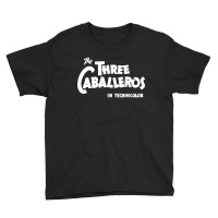 The Three Caballeros Title Card Youth Tee | Artistshot